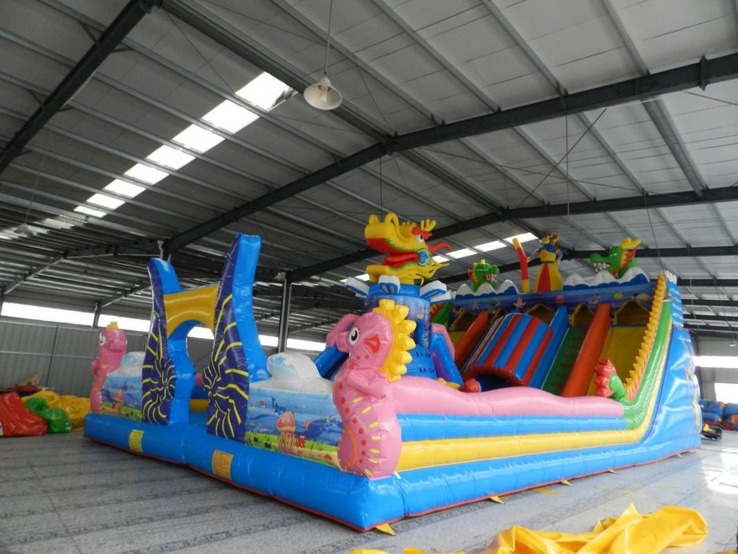 Trẻ em Trẻ em Lâu đài bơm ngoài trời trong nhà Blow Up Bounce House Logo tùy chỉnh