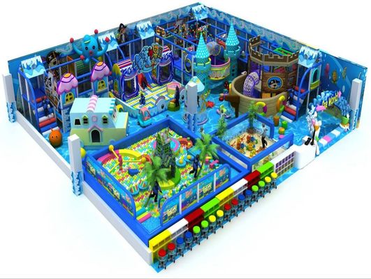 Seaworld Theme Baby Naughty Fort sân chơi trong nhà Soft Play House Công viên phiêu lưu nhỏ