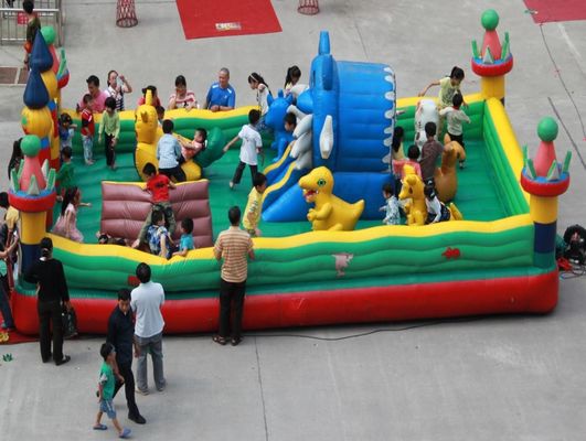 Sân chơi Trampoline nhồi hơi Công viên cho trẻ em Nhà nhồi hơi lớn trong nhà